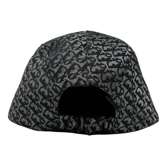 Christian Dior Vintage Trotter Monogram Cap #57 Silver Glitter Polyester[102026] - Picture 6 of 10